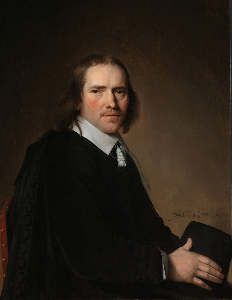 Portrait de Dirck, Johannes ou Jacobus Wallis - Jan Cornelisz. Verspronck