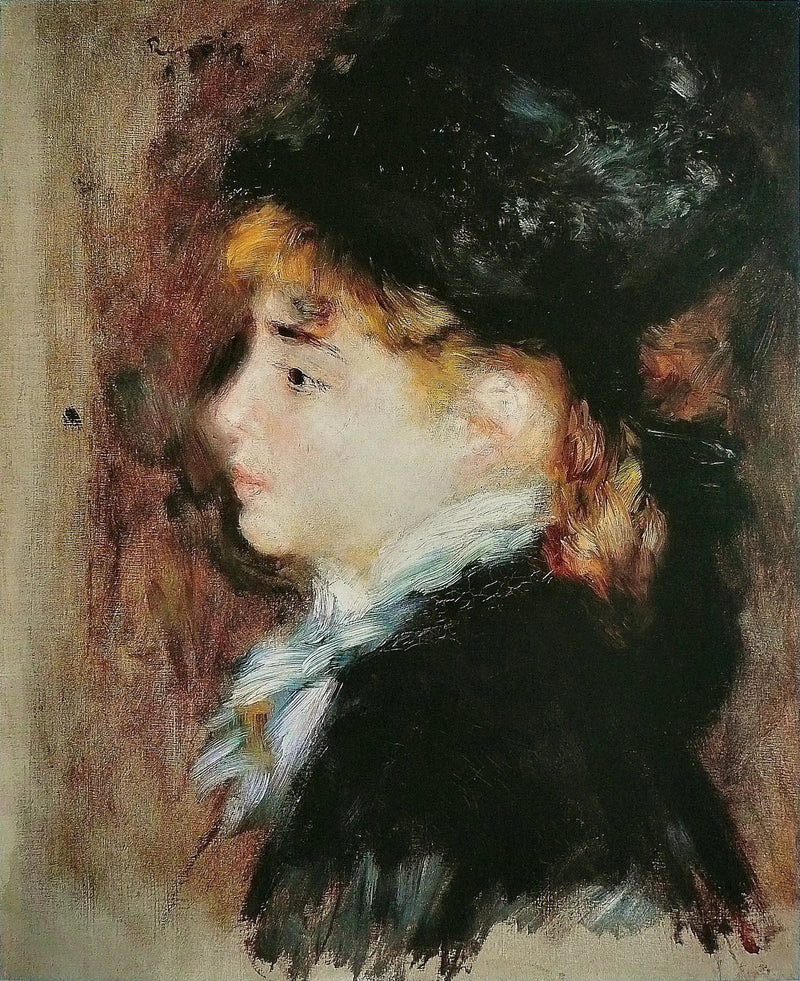 Porträt genannt Margot - Pierre-Auguste Renoir