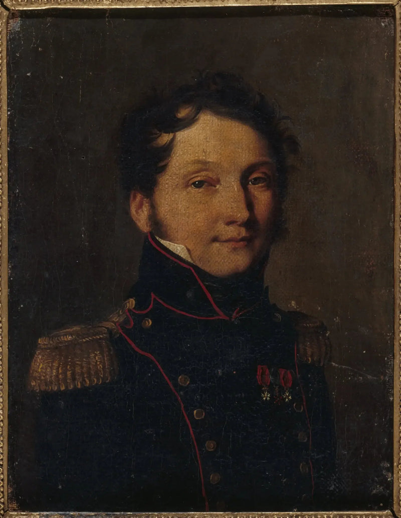 Portrait des Capitain Jules Raulin - Louis-Léopold Boilly