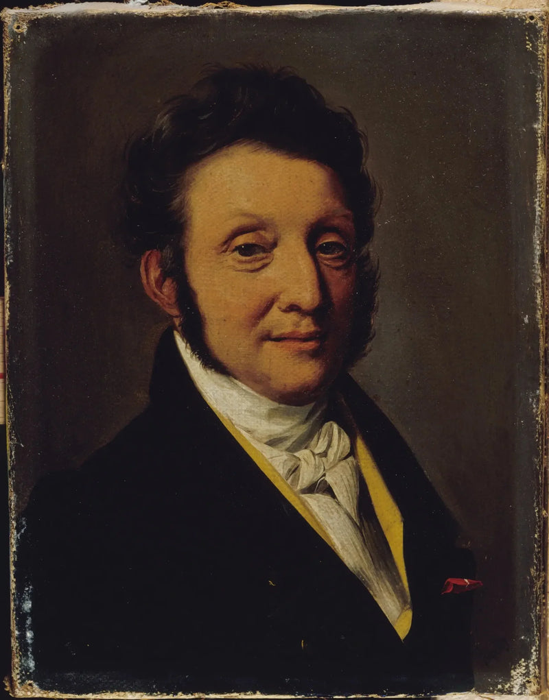 Portrait des colonel Gustave Pourlin - Louis-Léopold Boilly