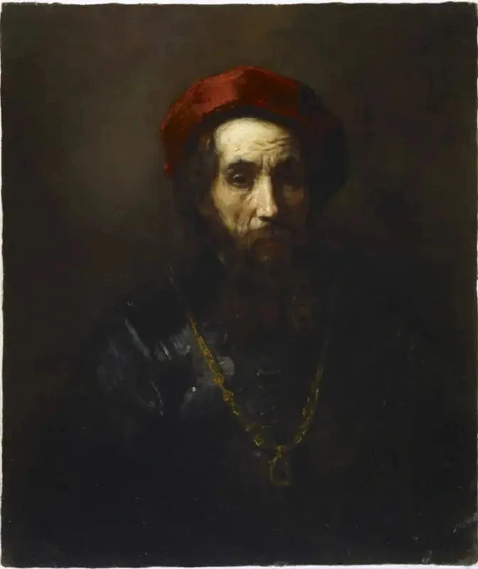 Porträt eines Rabbiners - Rembrandt