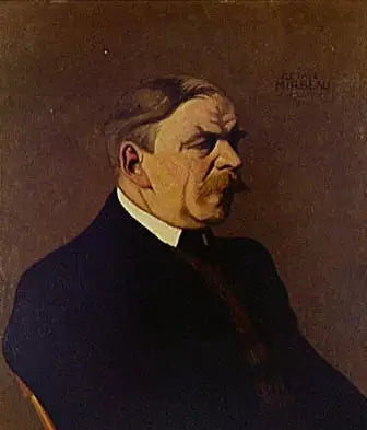 Portrait von Octave Mirbeau - Félix Vallotton