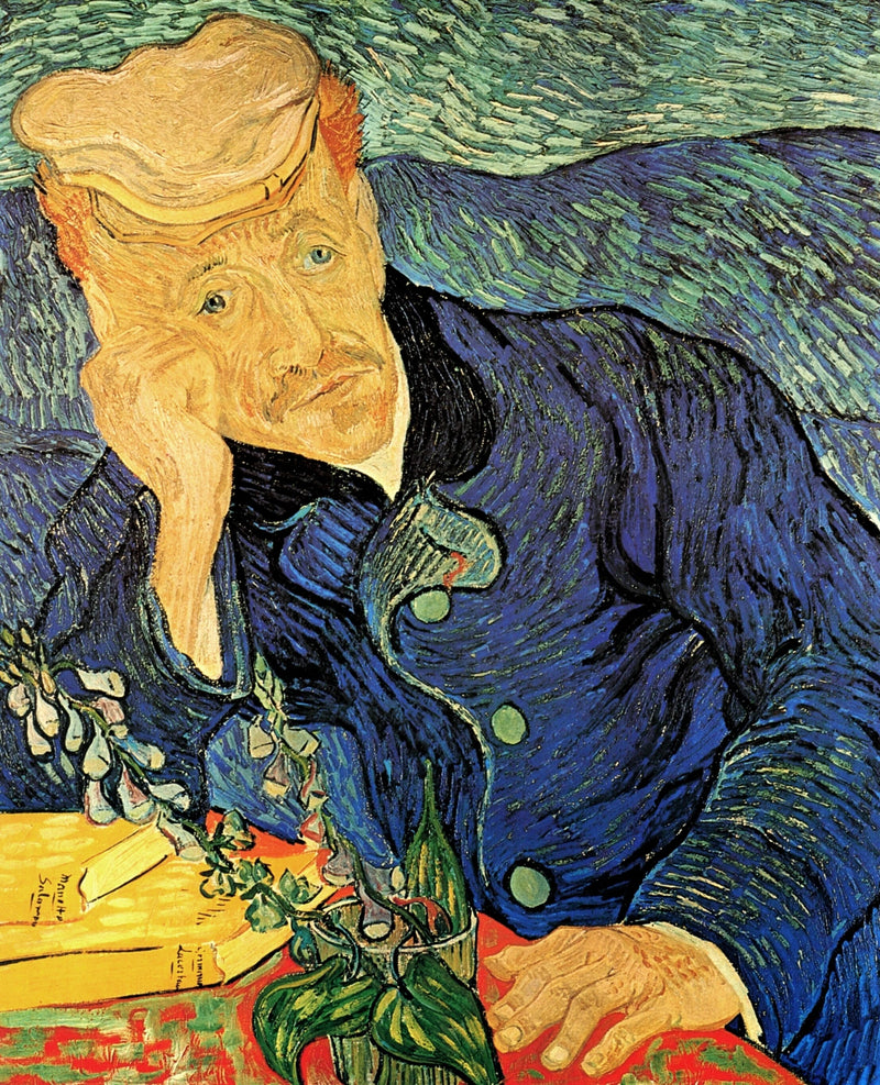 Porträt von Dr. Gachet mit Fingerhutzweig - Vincent van Gogh