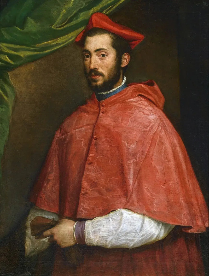 Portrait des Kardinals Alexandre Farnèse - Titian