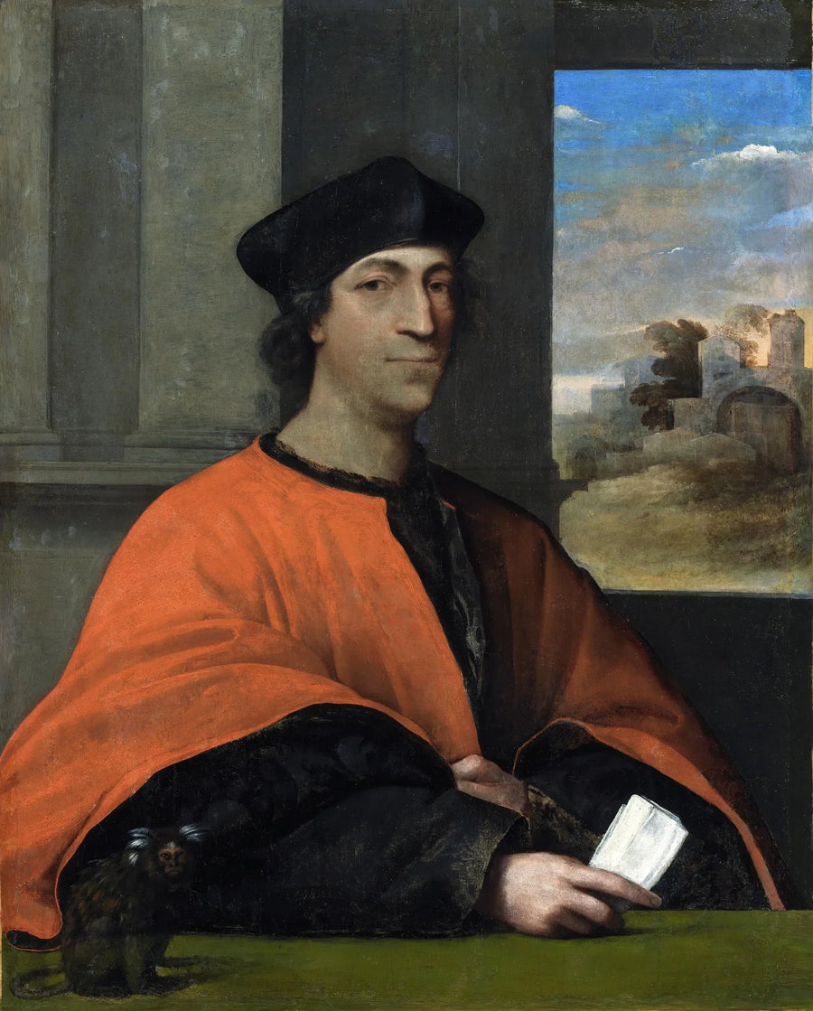 Porträt des Kardinals Antonio Ciocchi del Monte (1461-1533) - Sebastiano del Piombo