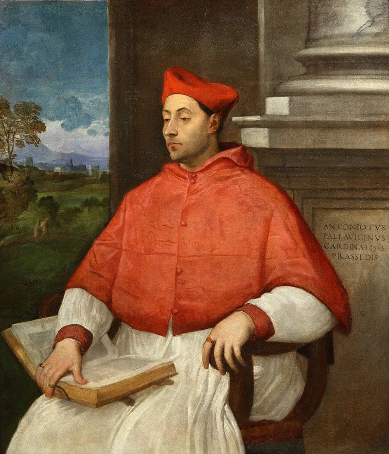 Portrait des Kardinals Antonio Pallavicini - Titian