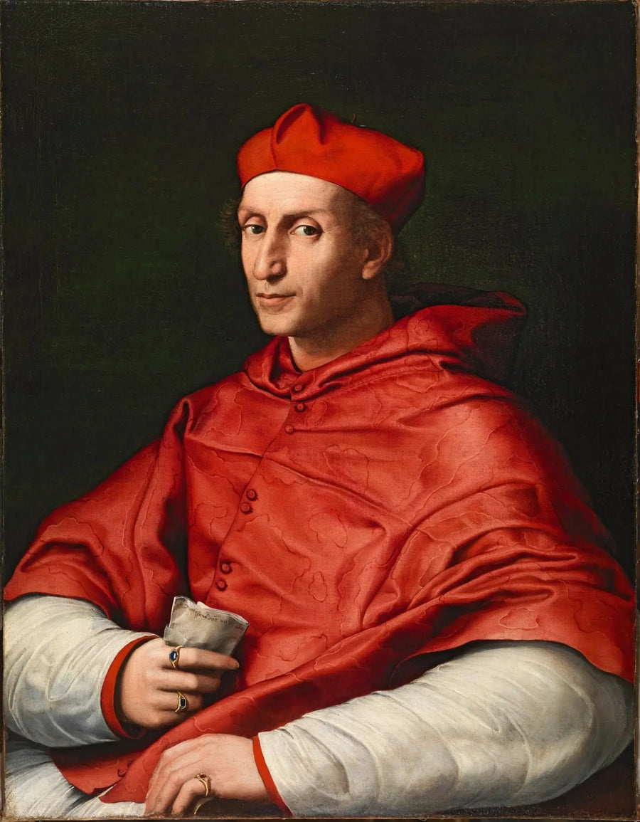 Porträt des Kardinals Bibbiena - Raffael Sanzio
