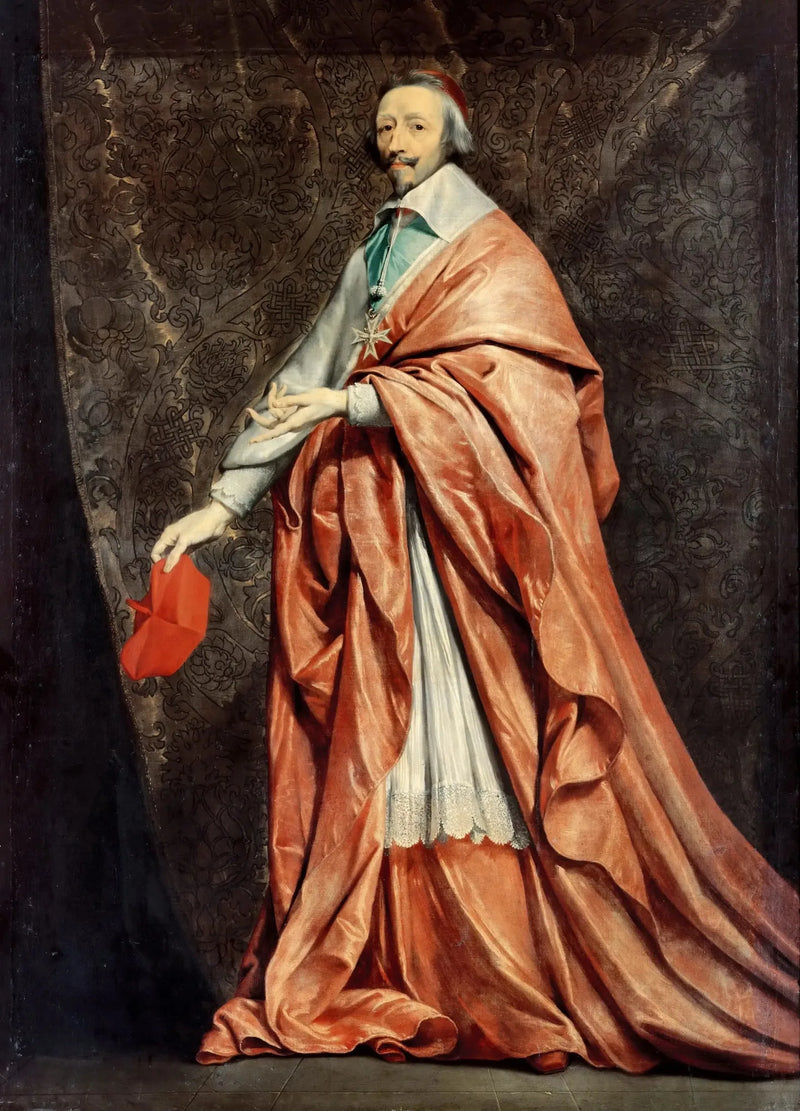 Porträt des Kardinals Richelieu - Philippe de Champaigne