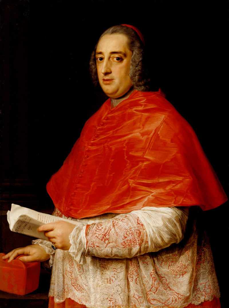 Porträt des Kardinals Prospero Colonna di Sciarra - Pompeo Batoni