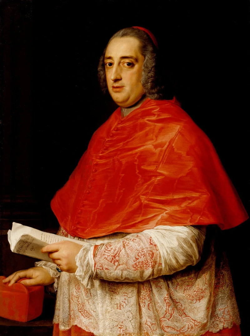 Porträt des Kardinals Prospero Colonna di Sciarra - Pompeo Batoni