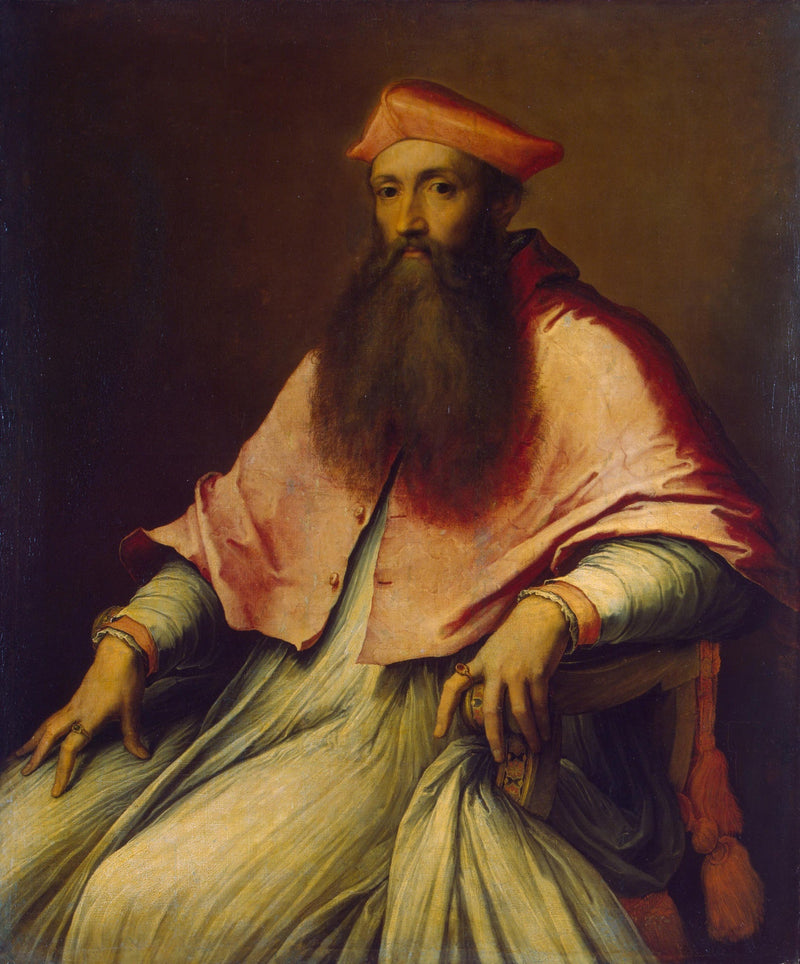 Porträt des Kardinals Reginald Pole - Sebastiano del Piombo