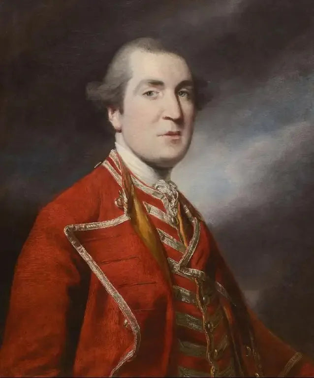 Porträt des fünften Viscounts Allen, genannt Joshua (1728-1816) in Uniform des Lord Lieutenant - Joshua Reynolds