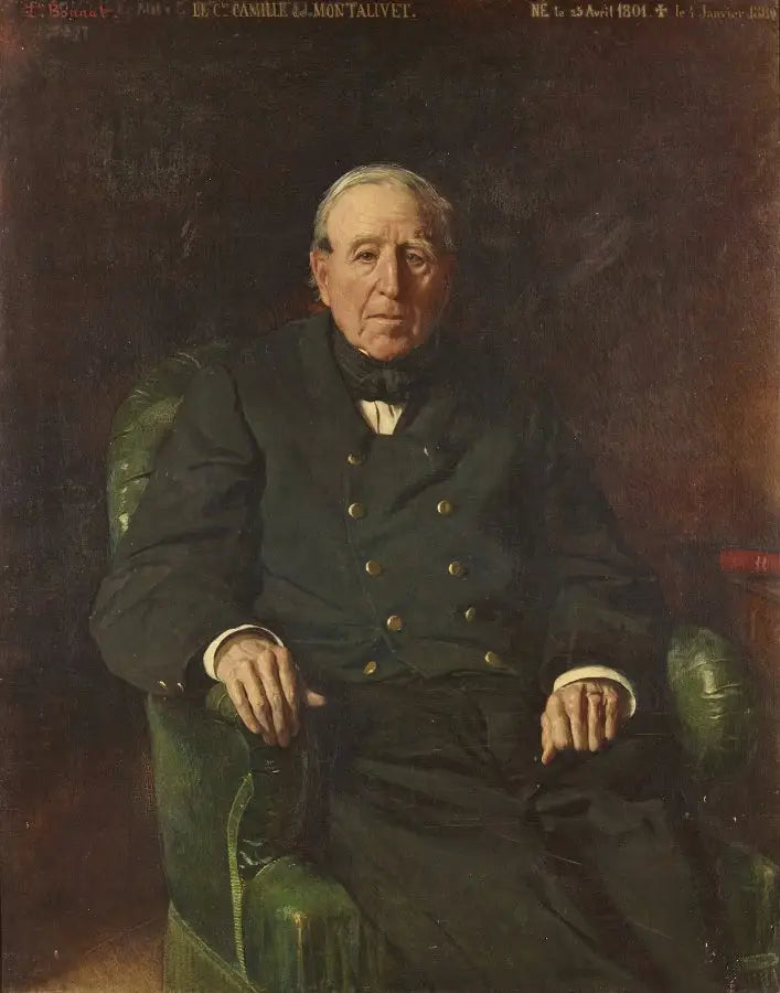 Porträt des Grafen von Montalivet - Léon Bonnat