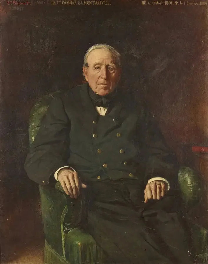 Porträt des Grafen von Montalivet - Léon Bonnat