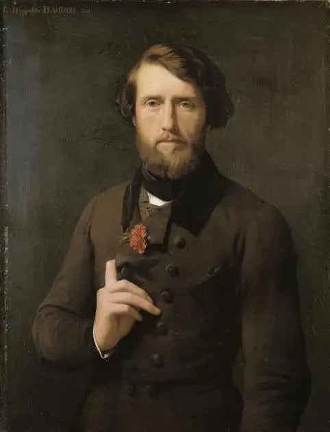 Porträt des Grafen Félix d'Arjuzon (1800-1874) - Hippolyte Flandrin
