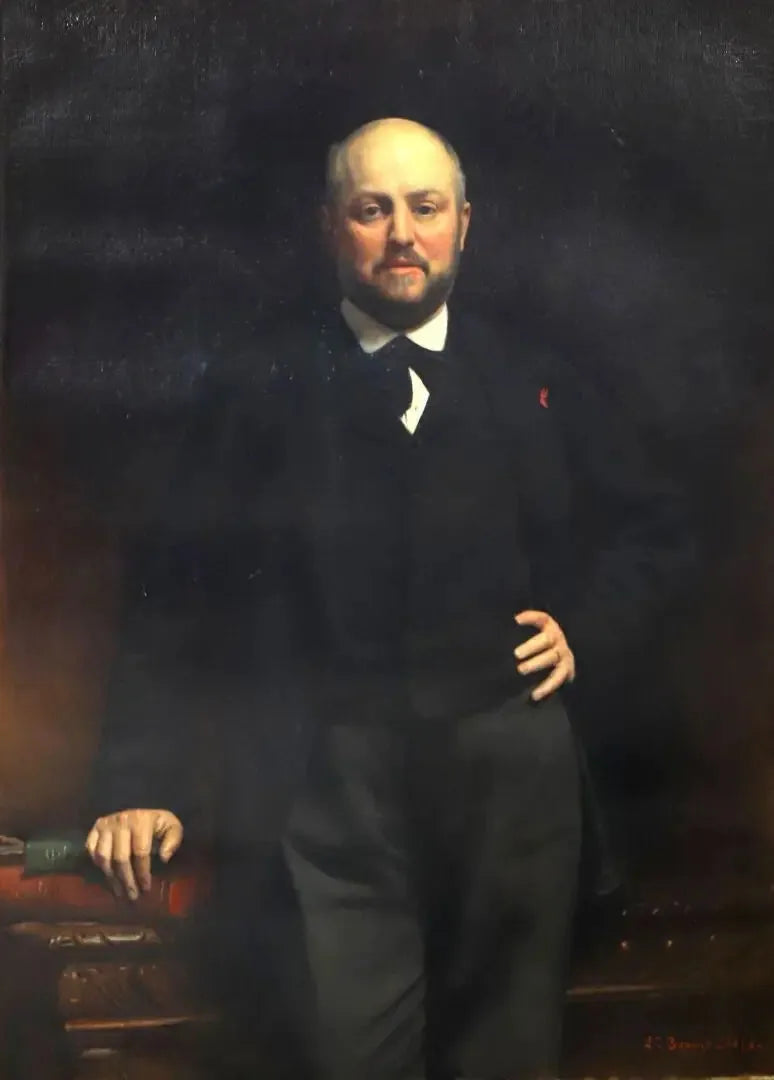 Portrait des Grafen Frédéric Alexis Louis Pillet-Will - Léon Bonnat