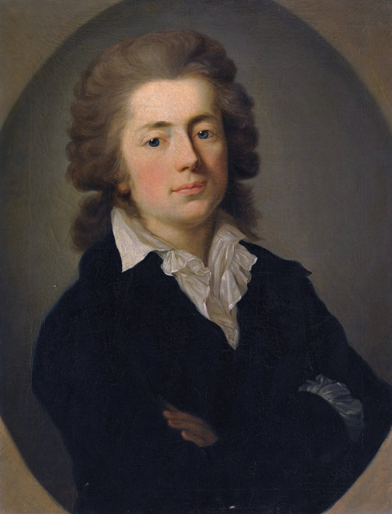 Portrait des Grafen Jan Potocki. - Anton Graff