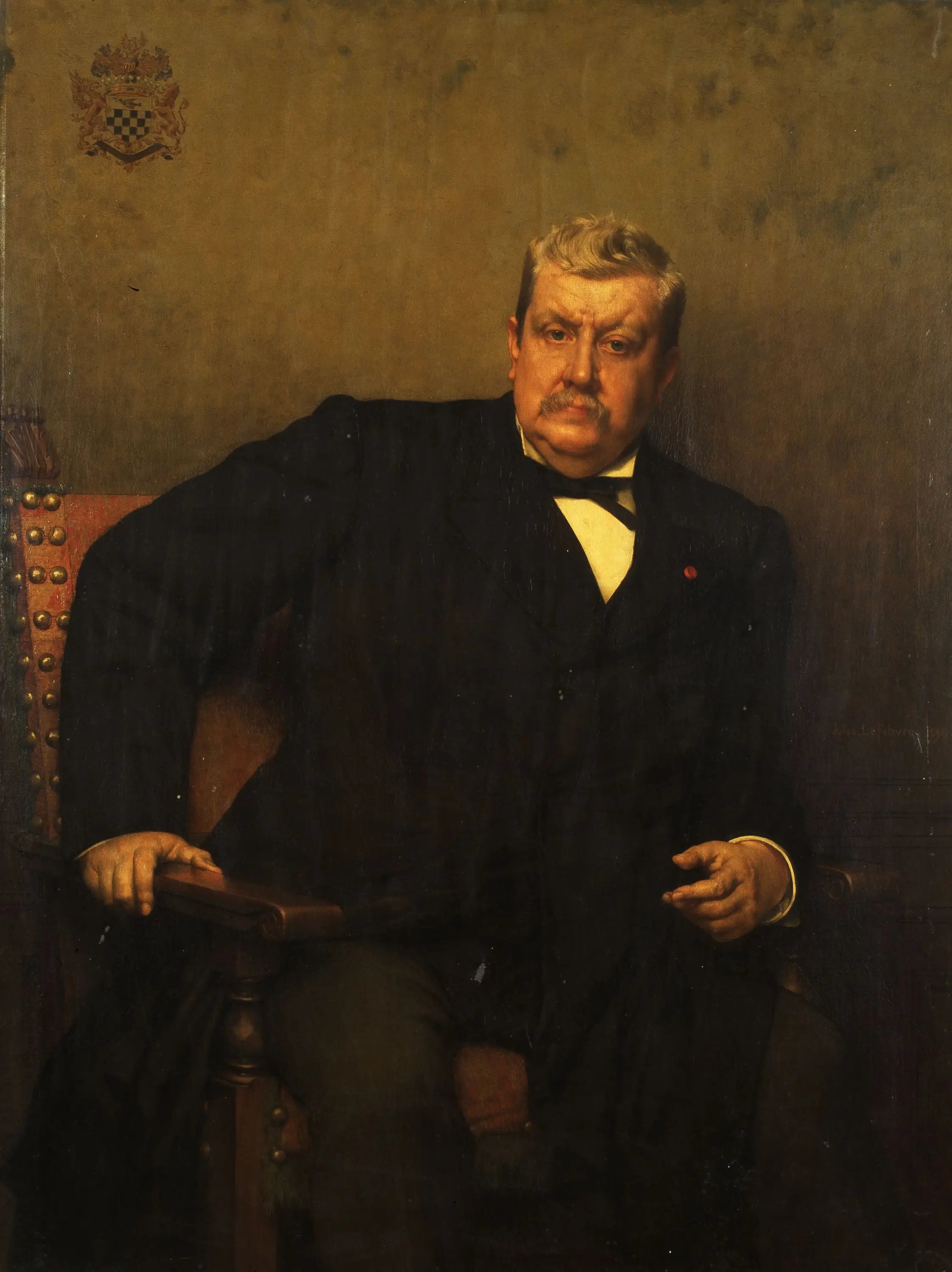 Portrait du comte Oswald de Kerchove de Denterghem - Jules Lefebvre - Alpha Reproduction
