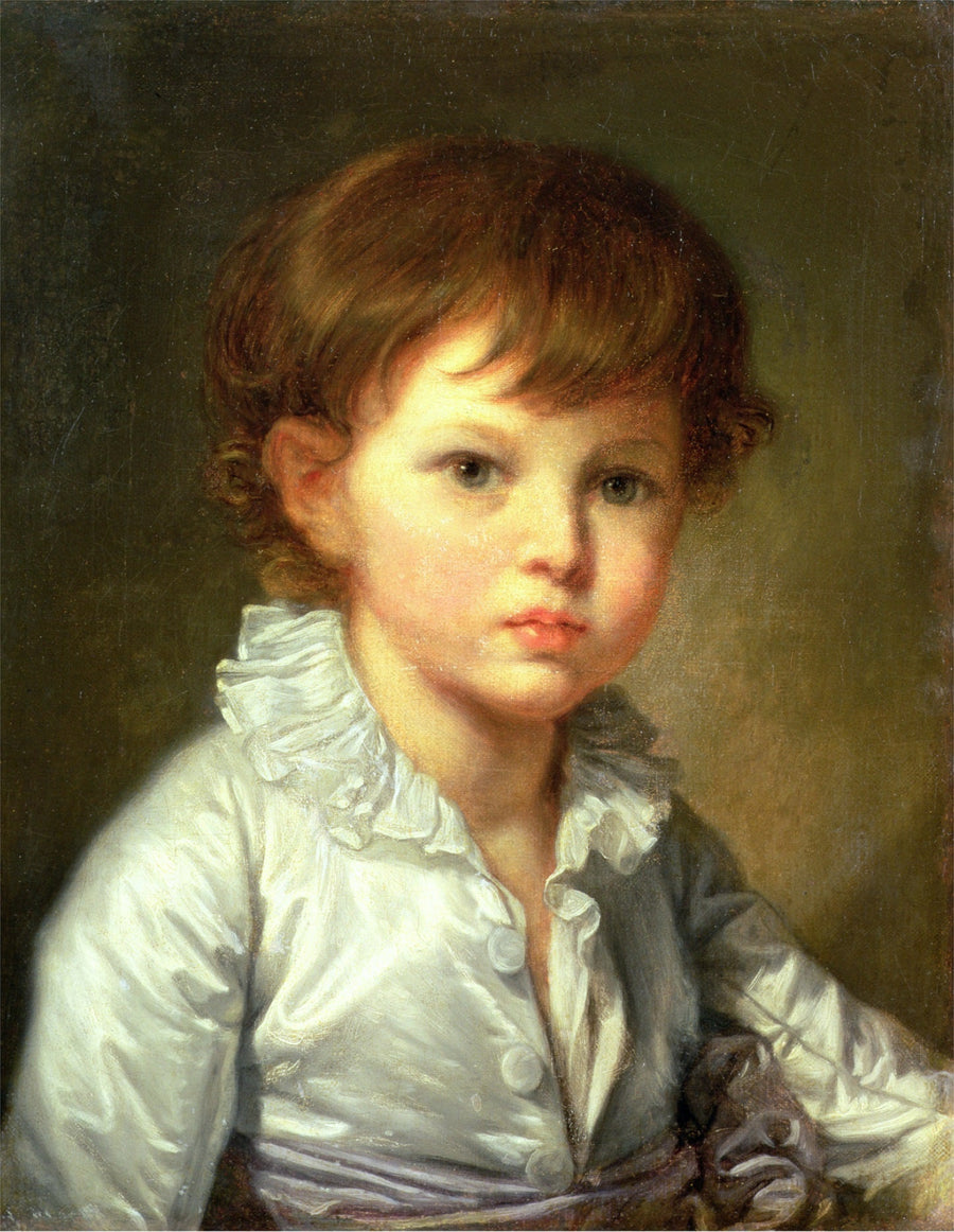 Porträt des Grafen Pavel Stroganow als Kind - Jean-Baptiste Greuze