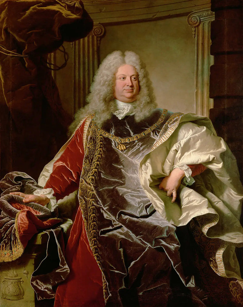 Porträt des Grafen Sinzendorf von Hyacinthe Rigaud - Hyacinthe Rigaud