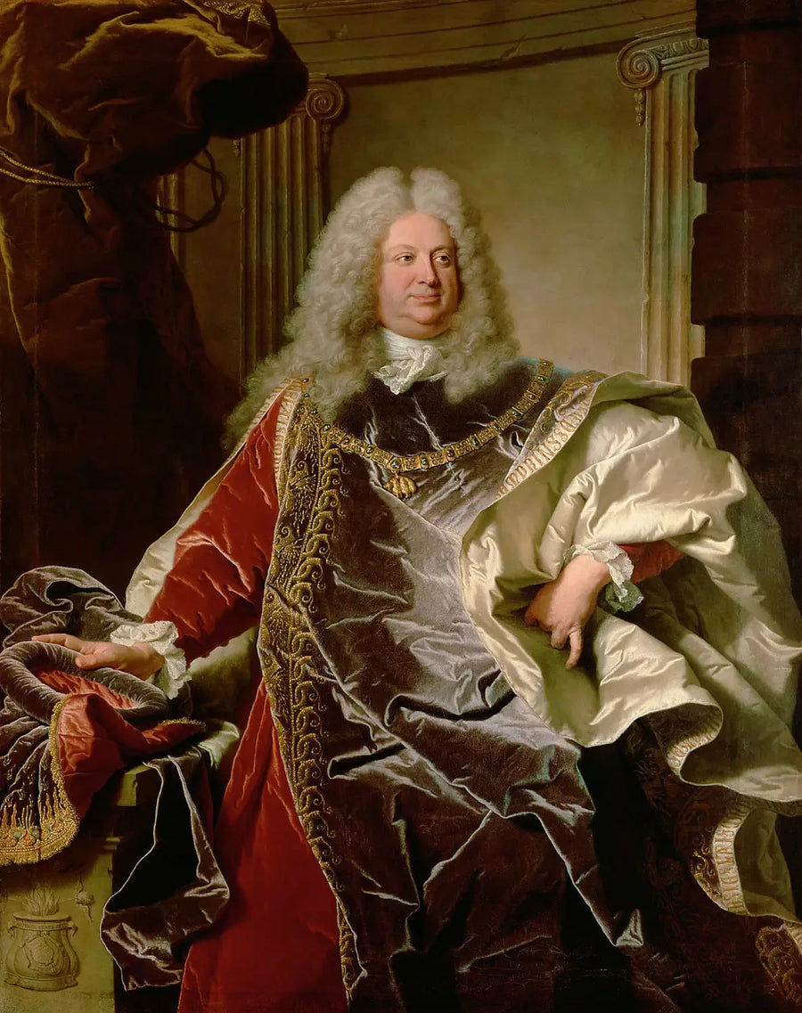 Porträt des Grafen Sinzendorf von Hyacinthe Rigaud - Hyacinthe Rigaud