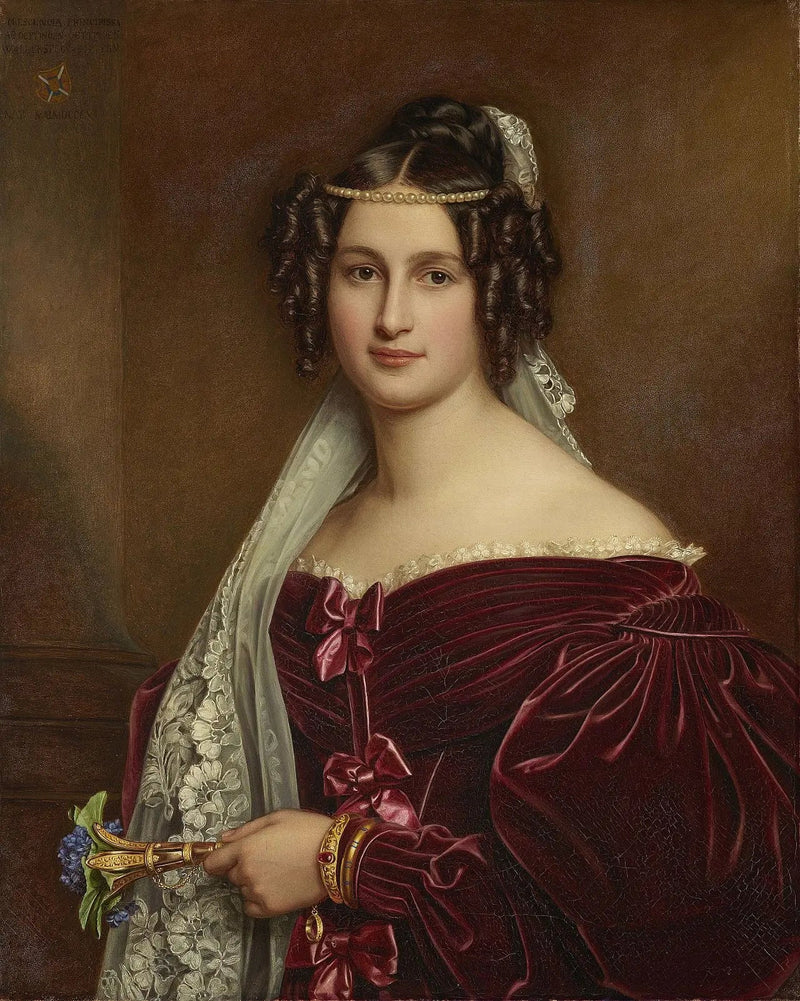 Portrait von Crescentia Bourgin - Joseph Karl Stieler
