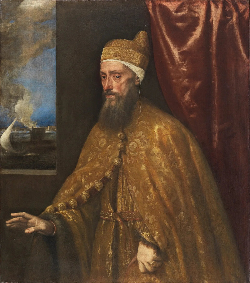 Porträt des Dogen Francesco Venier - Titian