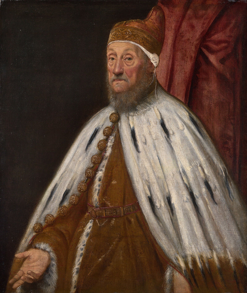 Porträt des Dogen Pietro Loredano - Jacopo Tintoretto