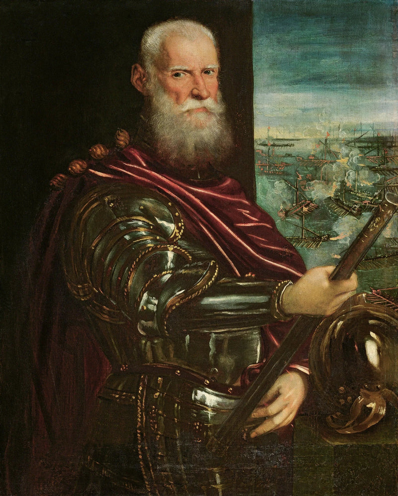 Porträt des Dogen Sébastien Venier - Jacopo Tintoretto