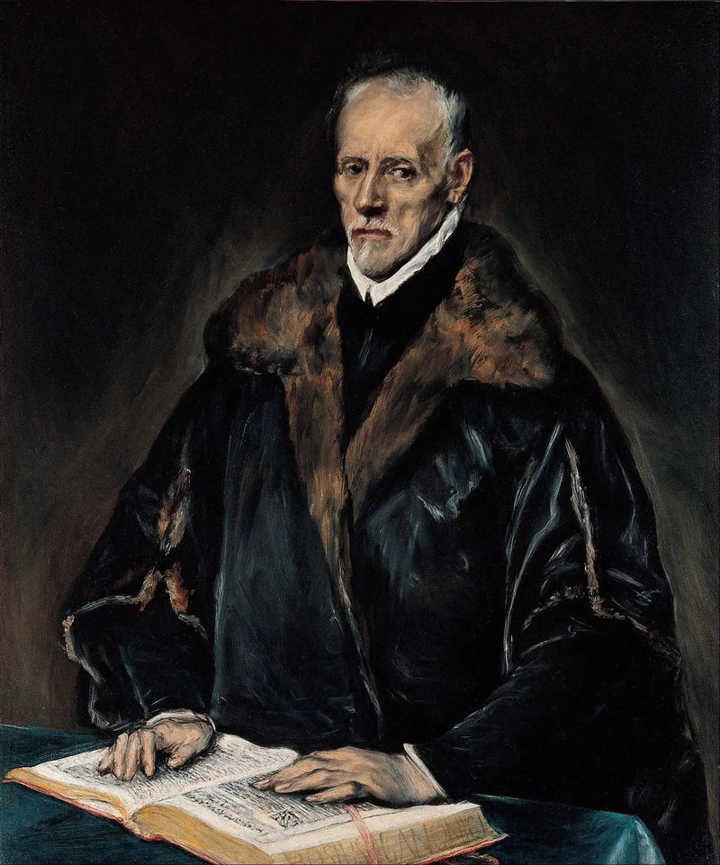 Porträt des Dr. Francisco de Pise - El Greco