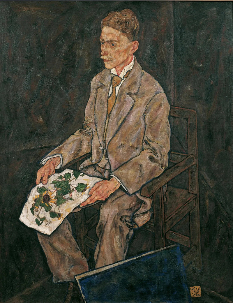Porträt von Dr. Franz Martin Haberditzl - Egon Schiele