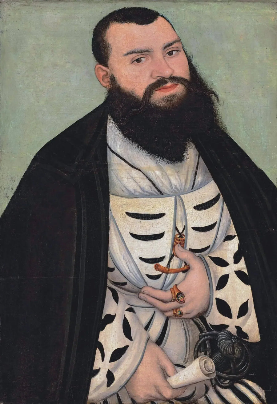 Porträt des Dr. Johann Scheiring - Lucas Cranach der Ältere