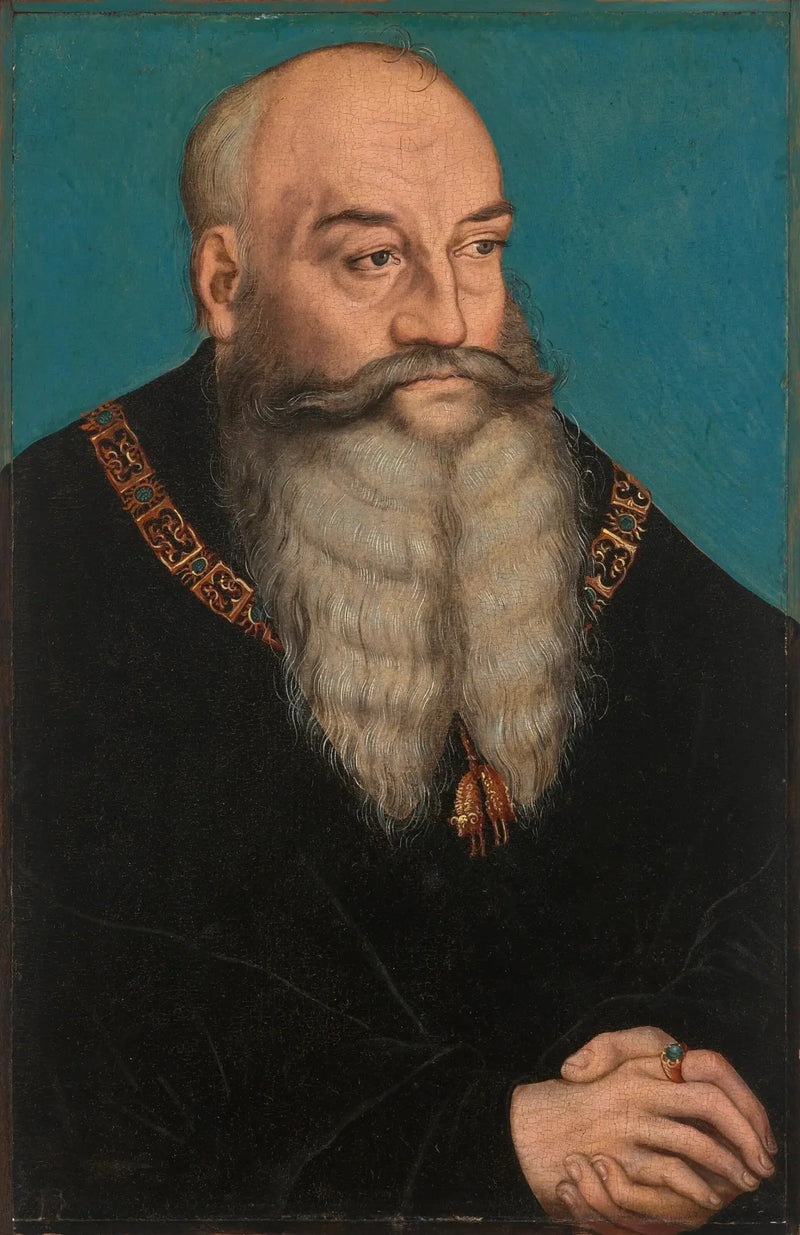Porträt des Herzogs Georg von Sachsen - Lucas Cranach der Ältere