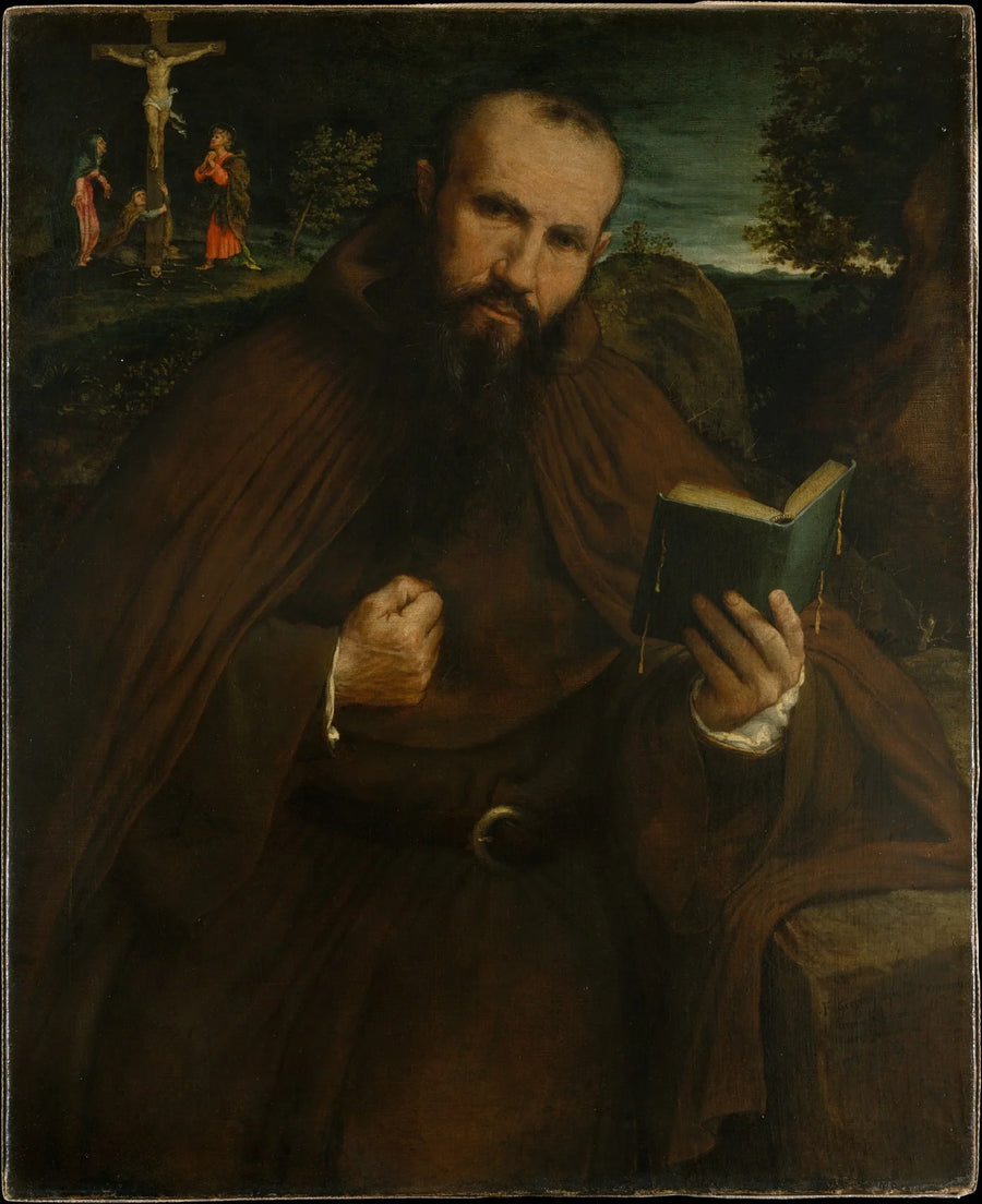 Porträt des Bruders Gregorio Belo aus Vicenza - Lorenzo Lotto