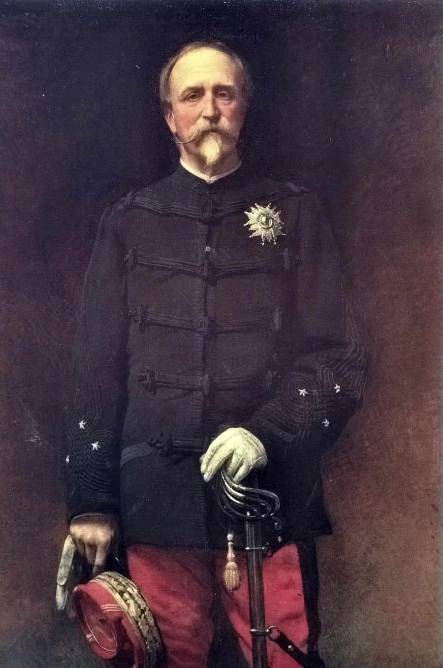 Porträt des Generals Henri d'Orléans, Herzog von Aumale (1880) - Léon Bonnat