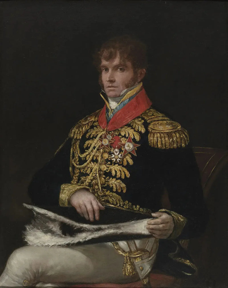 Porträt des Generals Nicolas Philippe Guye - Francisco de Goya