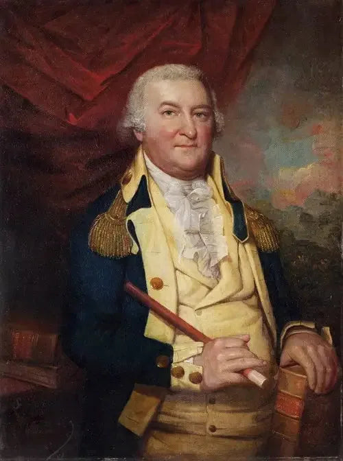 Porträt des Gouverneurs John Hoskins Stone aus Maryland - Rembrandt Peale