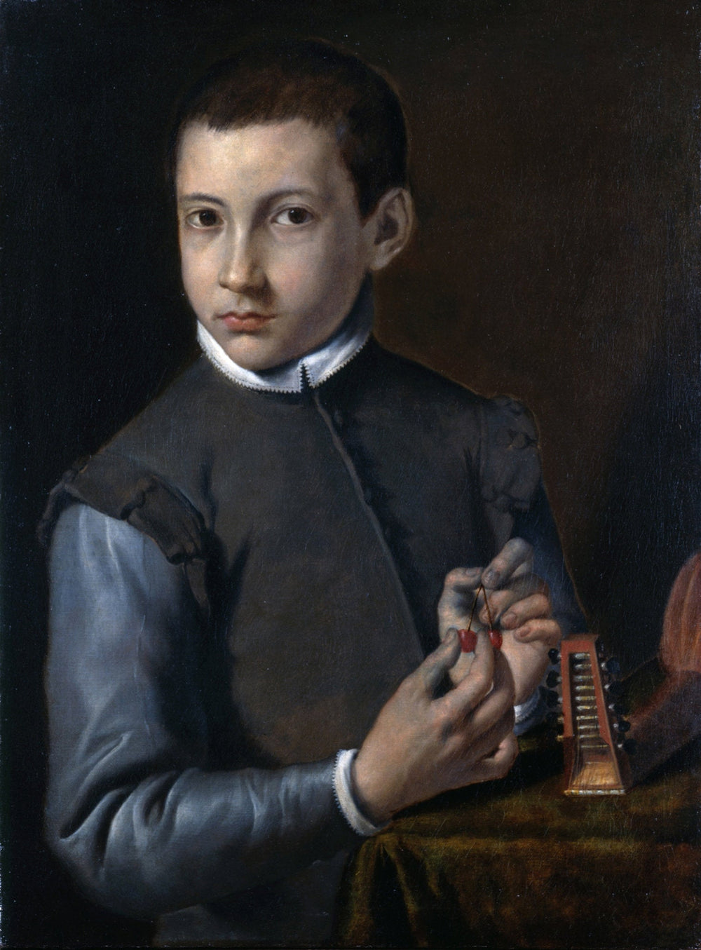 Portrait du jeune Antonio Carracci - Agostino Carracci image 1 reproduction artisanale de tableau