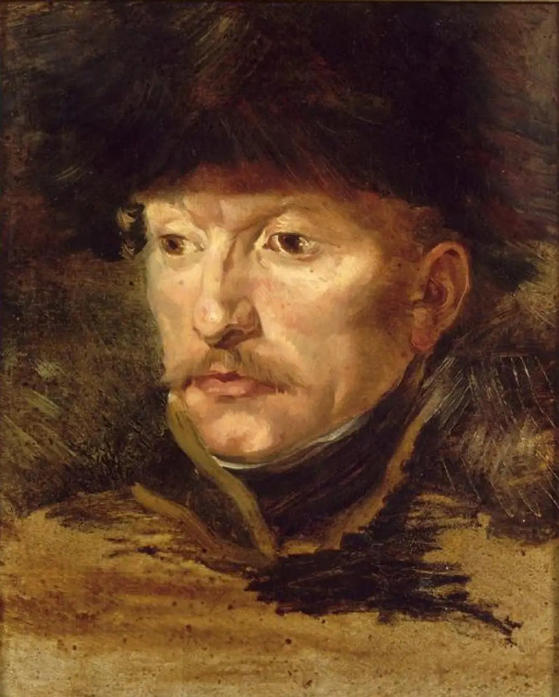 Porträt des Leutnants Dieudonné - Théodore Géricault