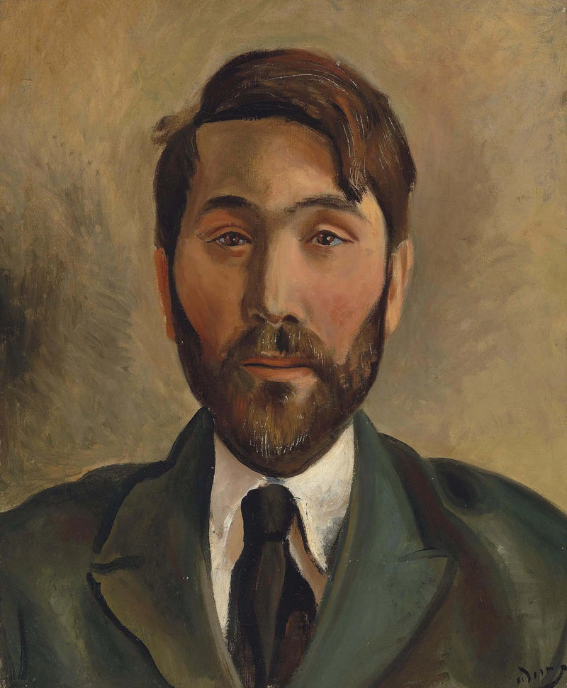 Portrait des Händlers Léopold Zborowski - André Derain