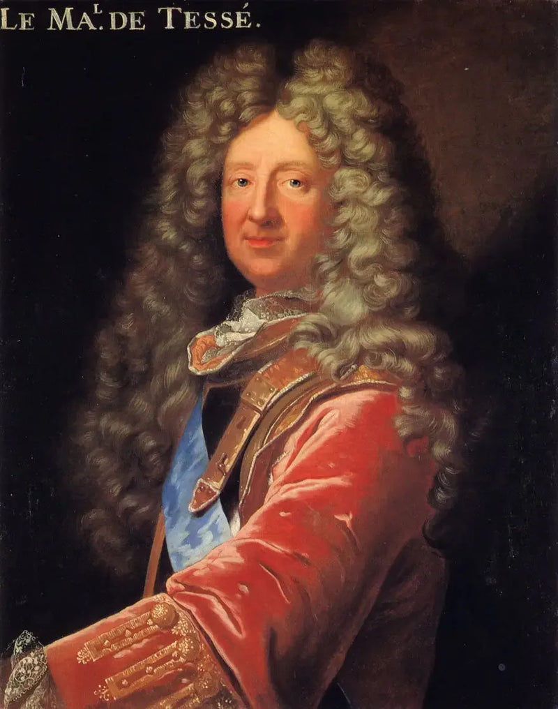 Porträt des Marschalls de Tessé - Hyacinthe Rigaud
