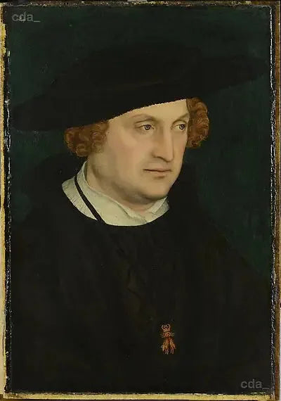 Porträt des Markgrafen Johann von Brandenburg-Ansbach - Lucas Cranach der Ältere