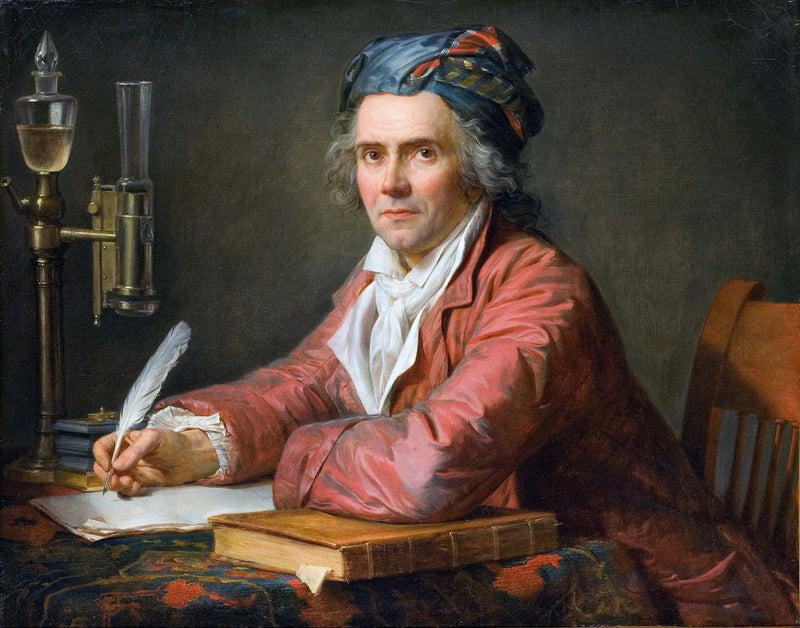 Porträt des Arztes Alphonse Leroy - Jacques-Louis David