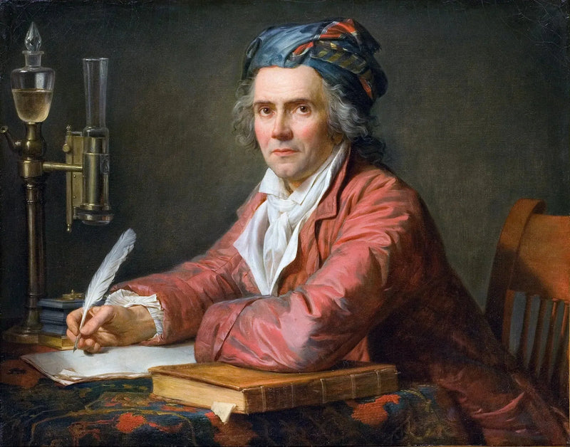 Porträt des Arztes Alphonse Leroy - Jacques-Louis David