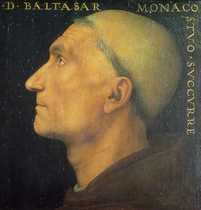 Porträt des Mönchs Baldassarre - Pietro Perugino