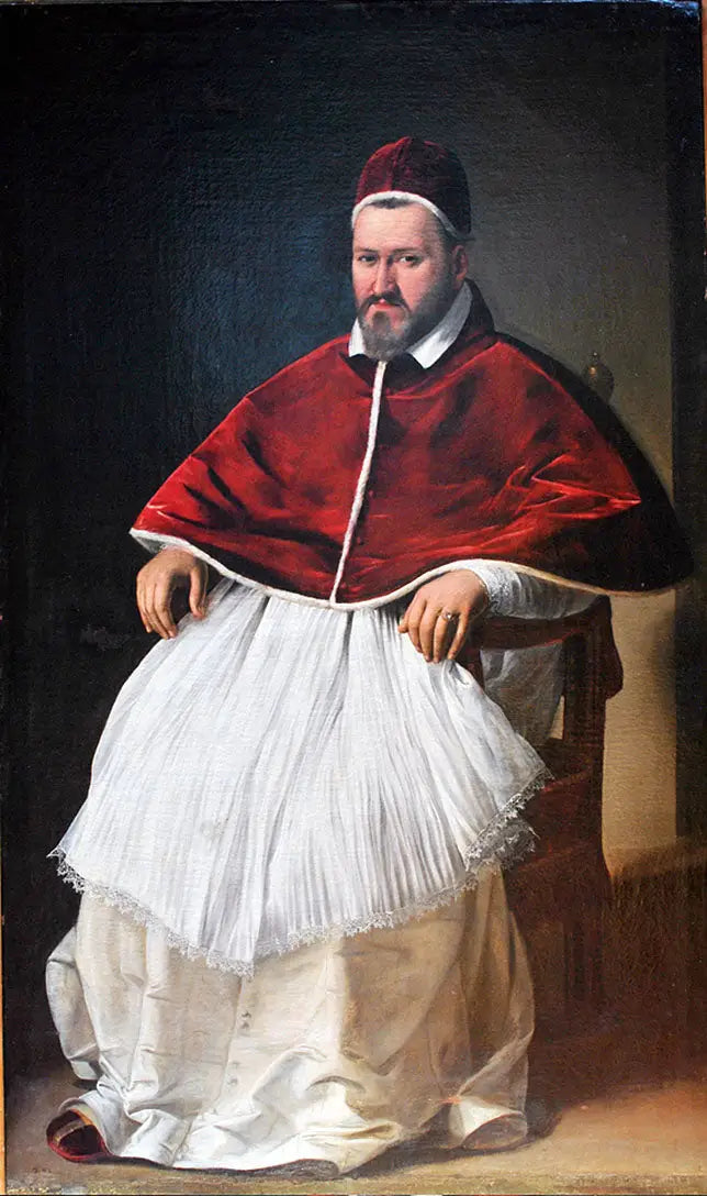 Porträt von Papst Paul V - Caravaggio