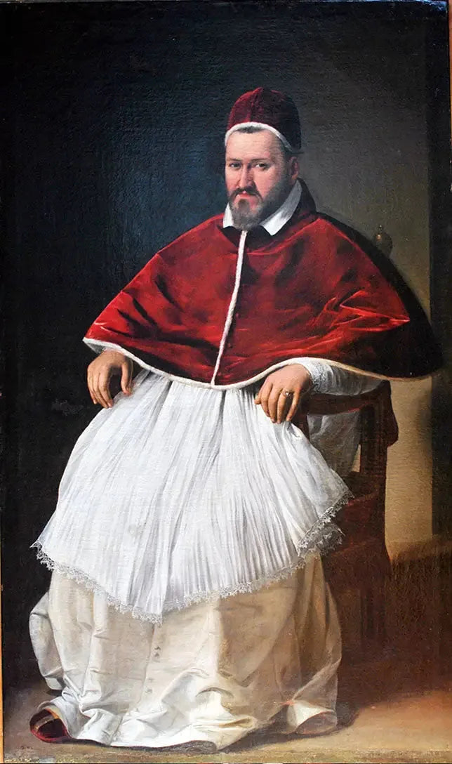 Porträt von Papst Paul V - Caravaggio