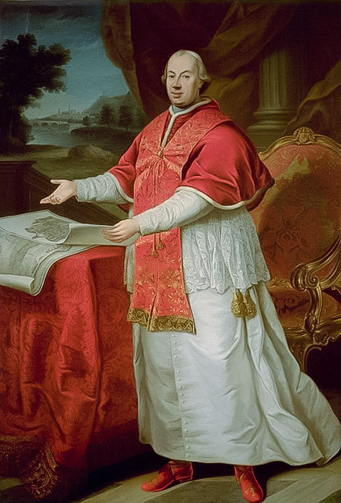 Porträt des Papstes Pius VI. - Pompeo Batoni