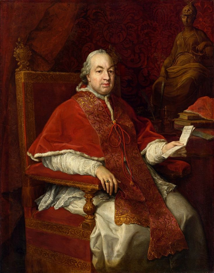 Porträt des Papstes Pius VI. - Pompeo Batoni