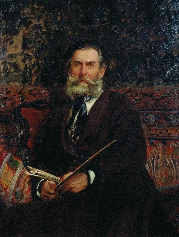 Portrait des Malers Alexeï Petrovitch Bogolioubov - Ilya Repin